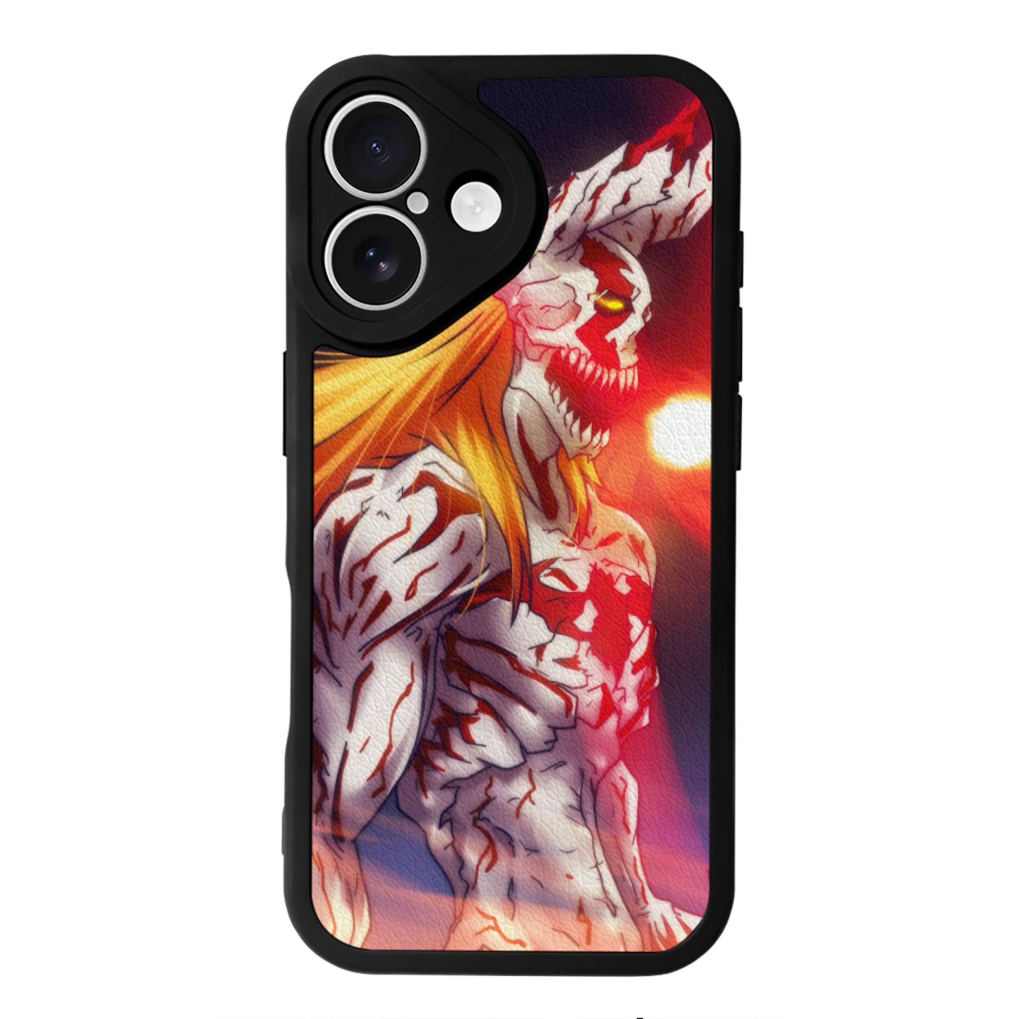 （画像用） ブリーチ BLEACH 【iPhone 16シリーズ対応】シリコンスマホケース（レザー調） 材質：シリコン